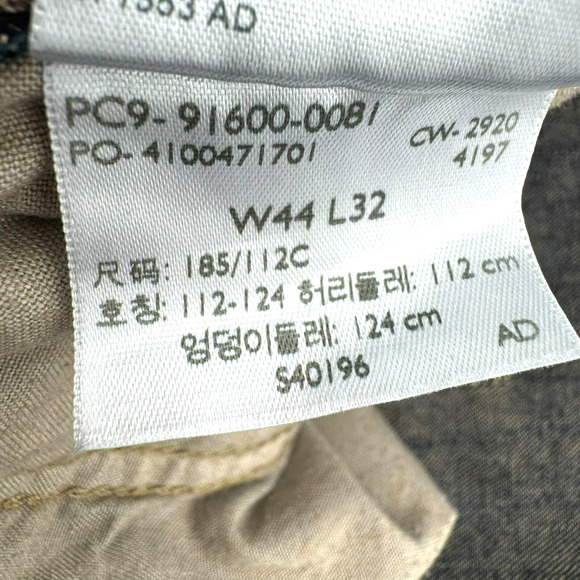 LEVI'S Men's‎ 44X32 Blue Jeans Gold Signature Carpenter Baggy y2k 90s Vintage - Picture 6 of 11